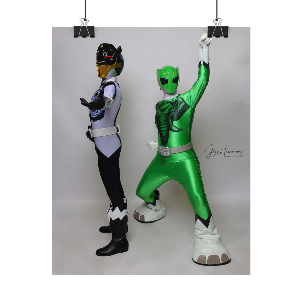 Zyuohger Duo The World and Green Cosplay Photo 1