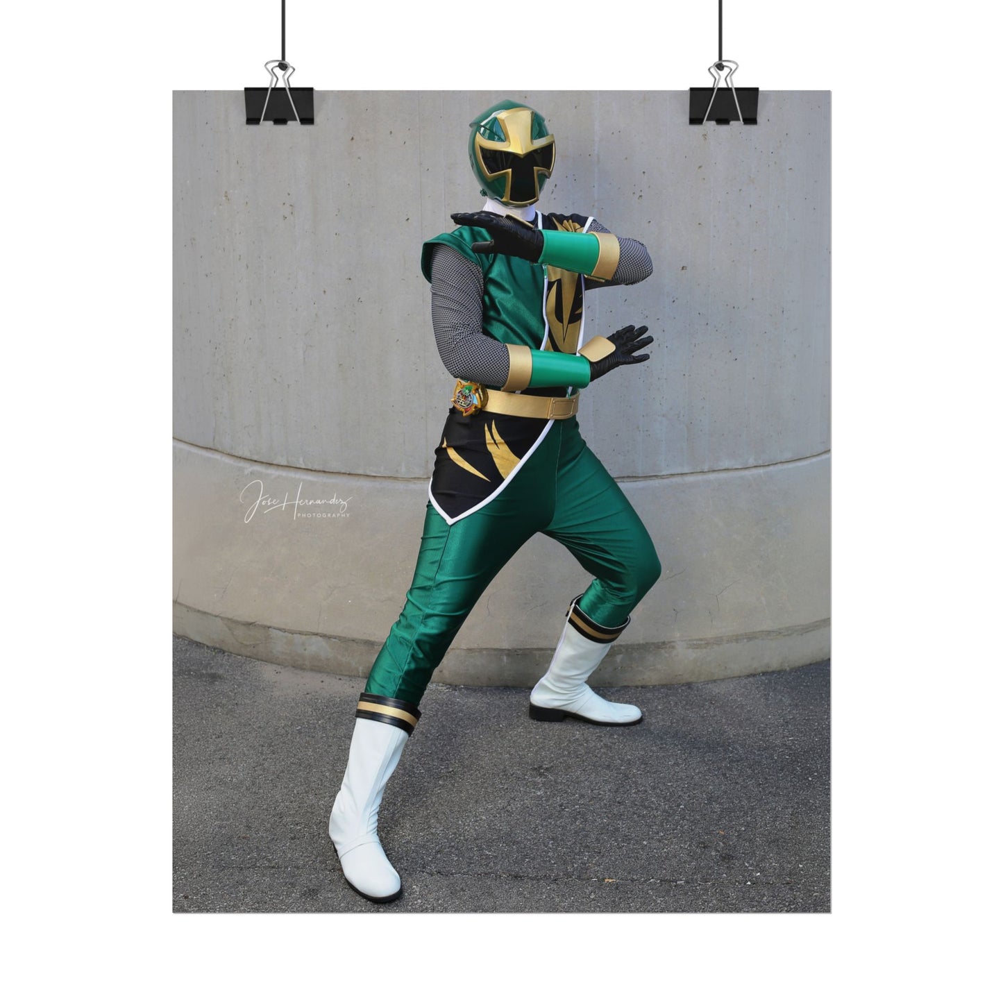 Ninja Steel Ninninger Green Cosplay Photo 2