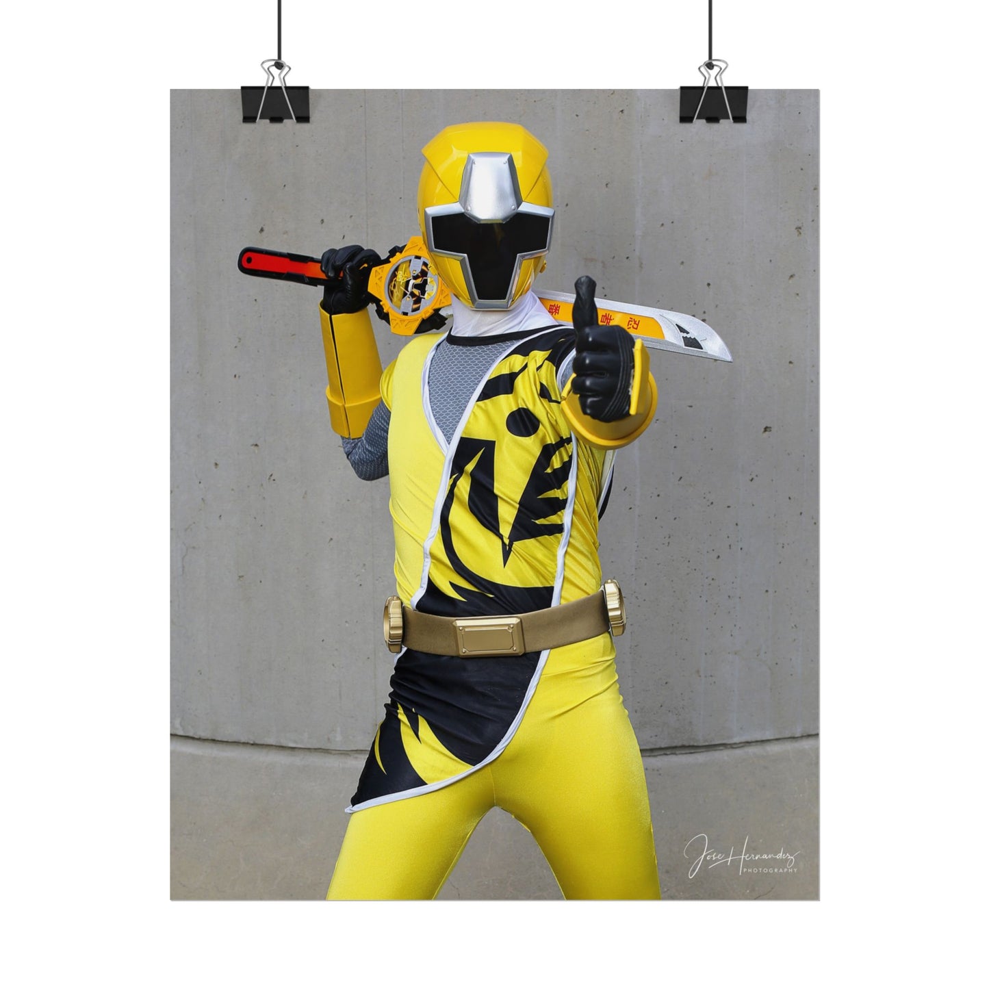 Ninja Steel Ninninger Yellow Cosplay Photo 5