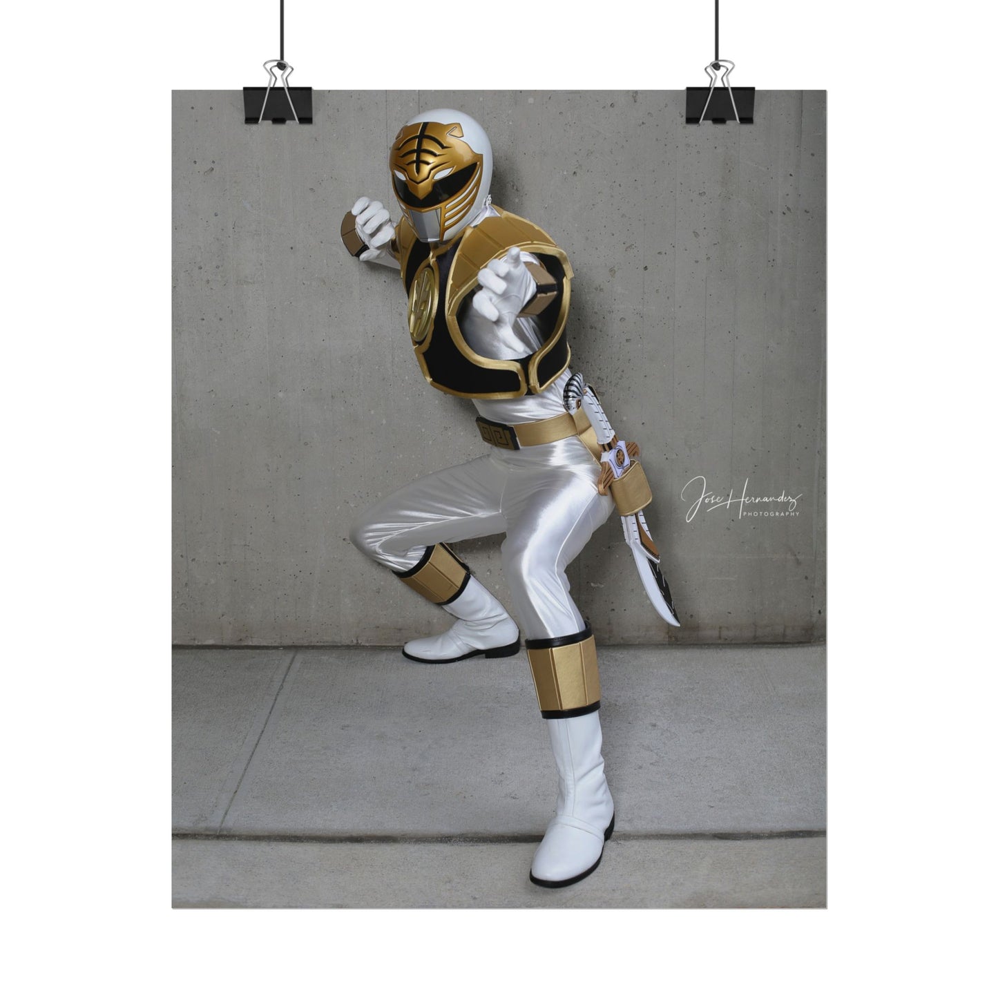 MMPR Dairanger White Cosplay Photo 1