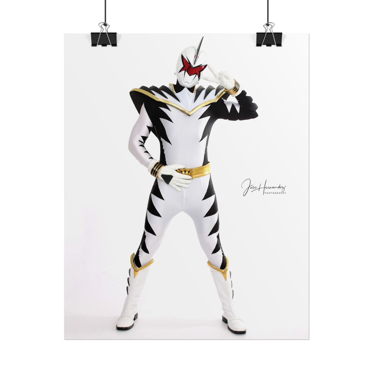Dino Thunder Abaranger White Cosplay Photo 4