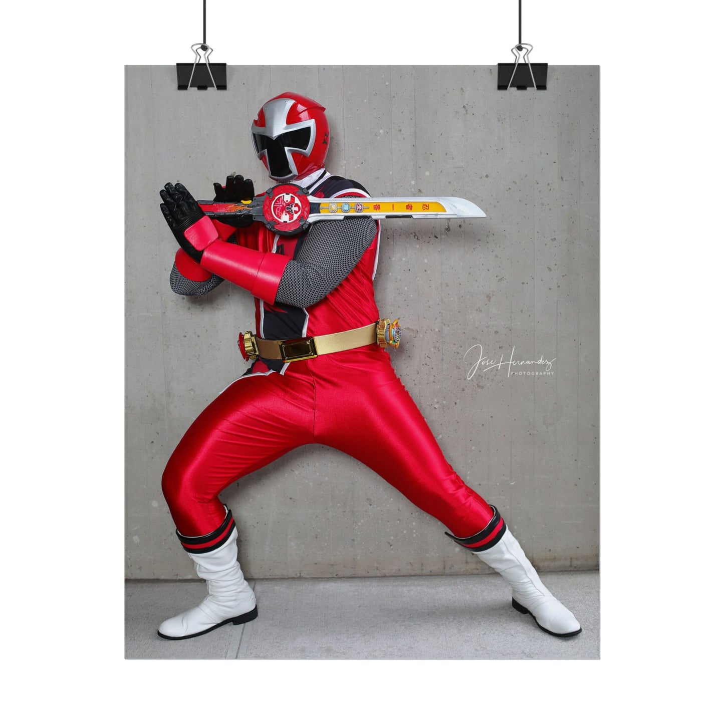 Ninja Steel Ninninger Red Cosplay Photo 3