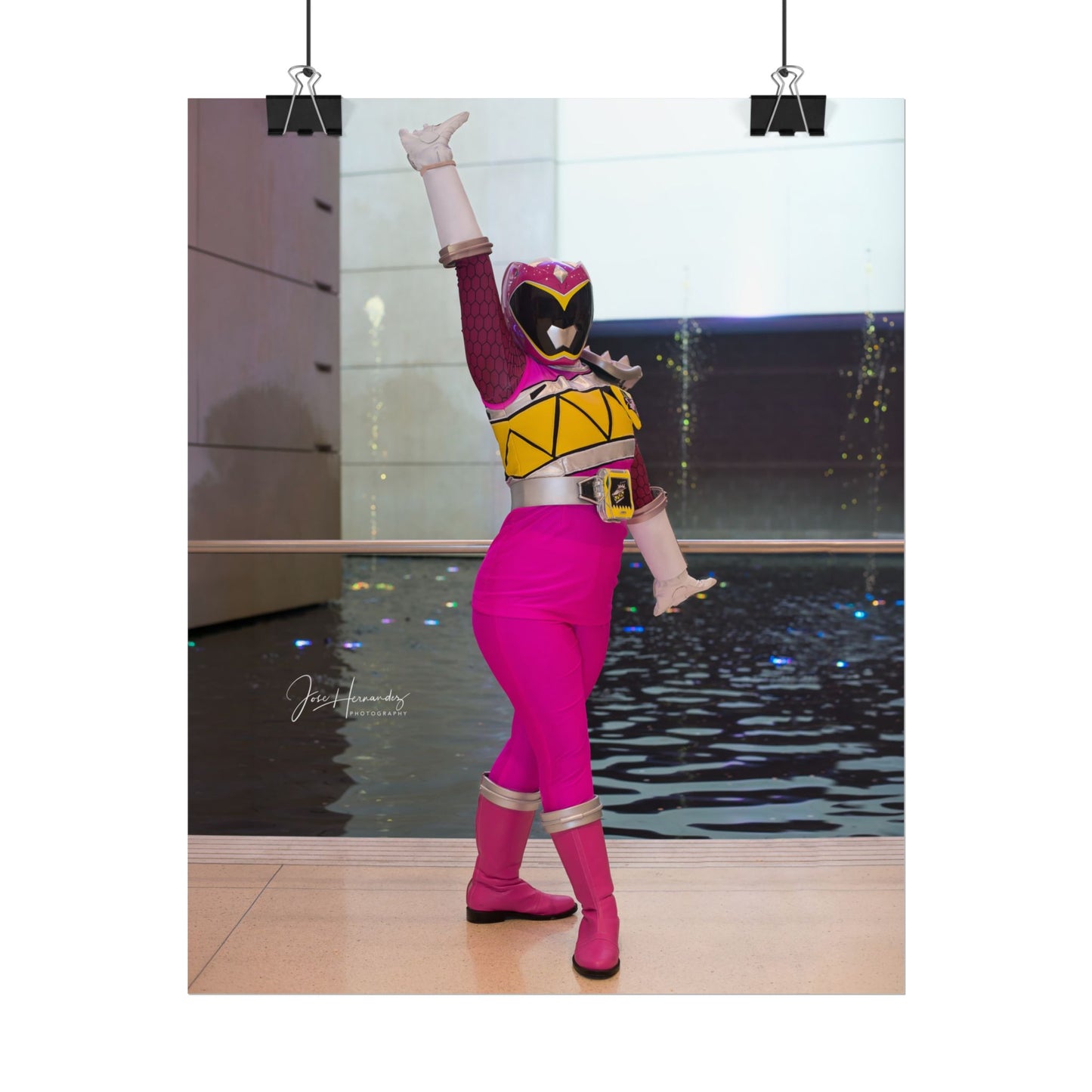 Dino Charge Kyoryuger Pink Cosplay Photo 2