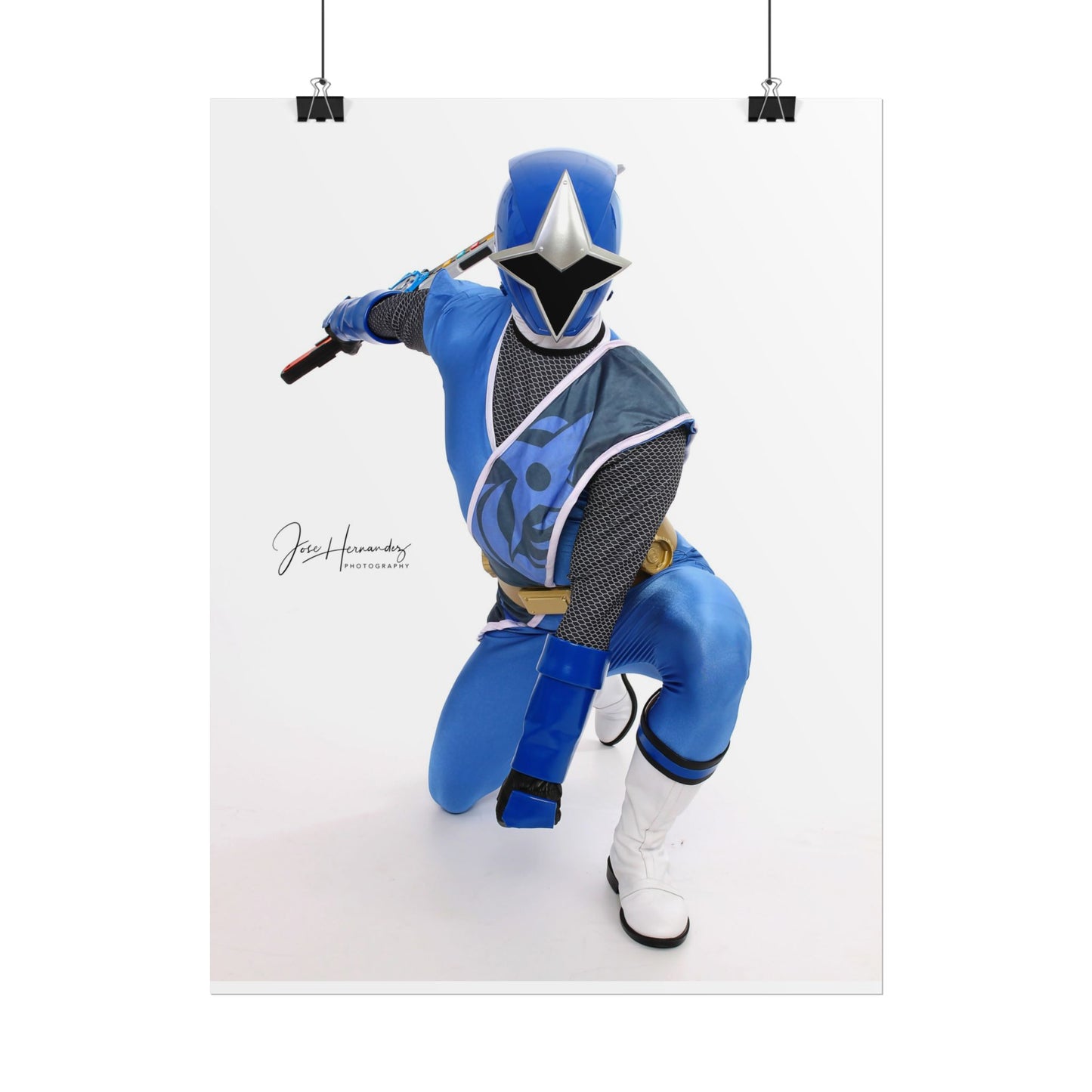 Ninja Steel Ninninger Blue Cosplay Photo 5