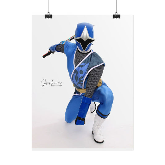 Ninja Steel Ninninger Blue Cosplay Photo 5