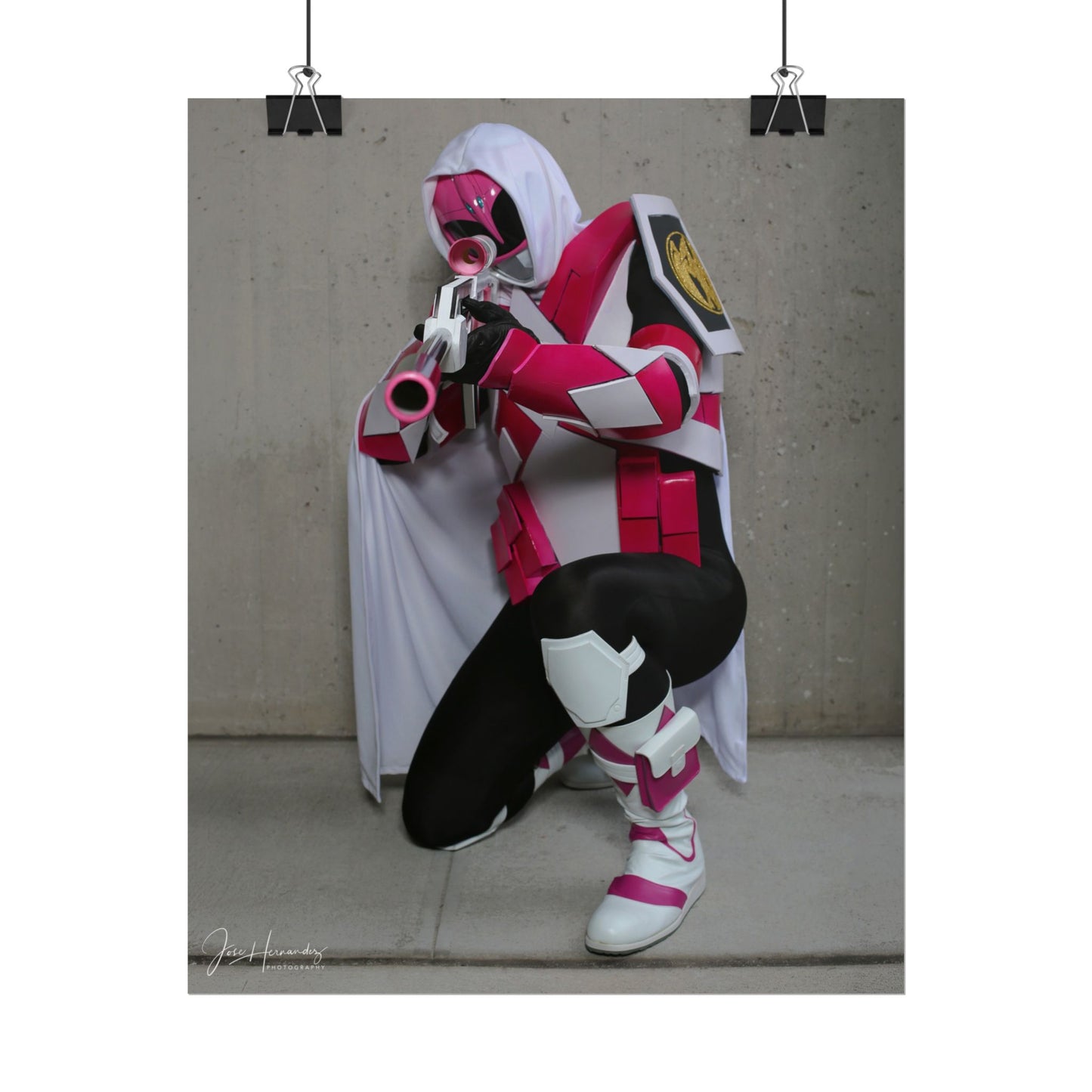 MMPR Zyuranger Pink Sentry Cosplay Photo 3