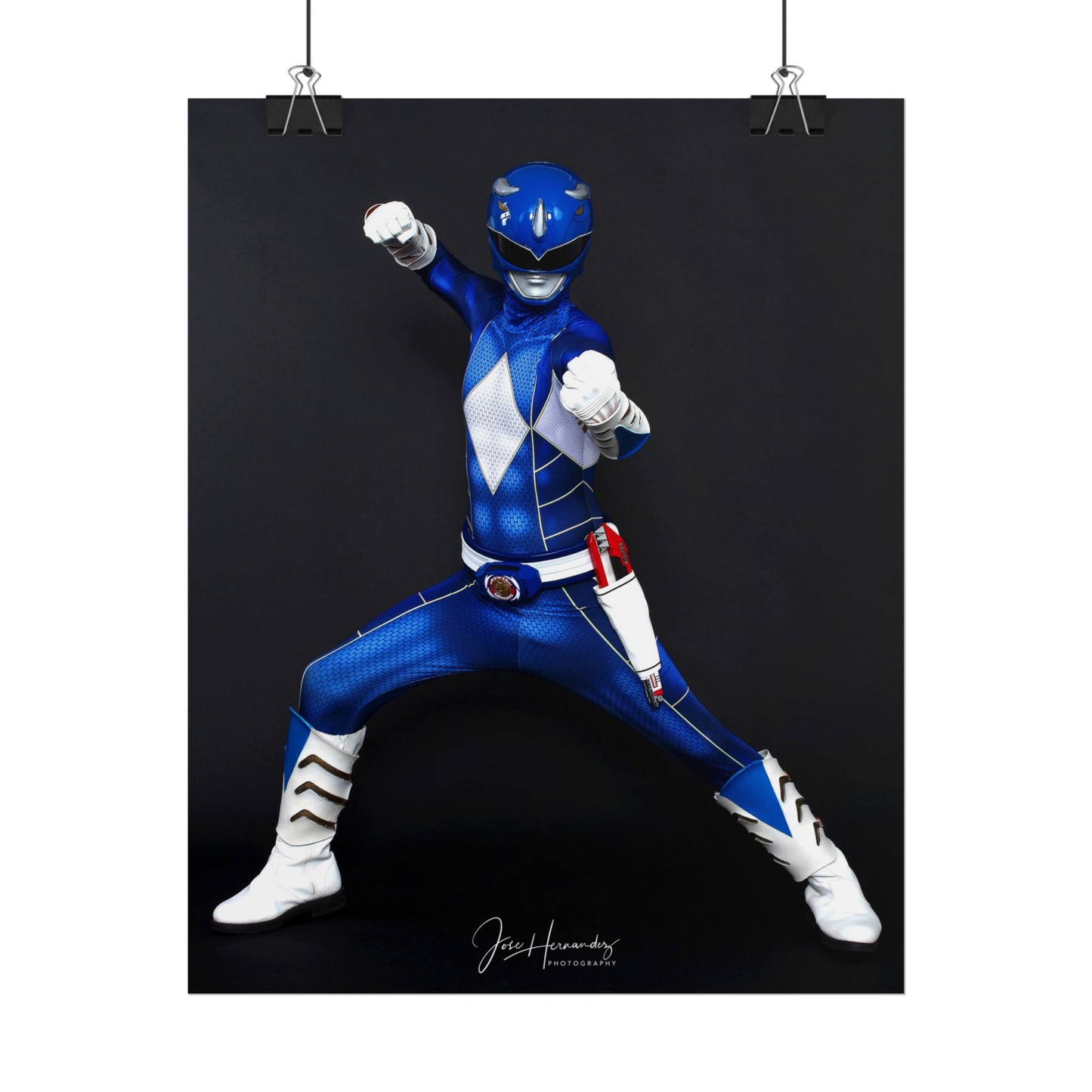 MMPR Zyuranger Blue Cosplay Photo 2