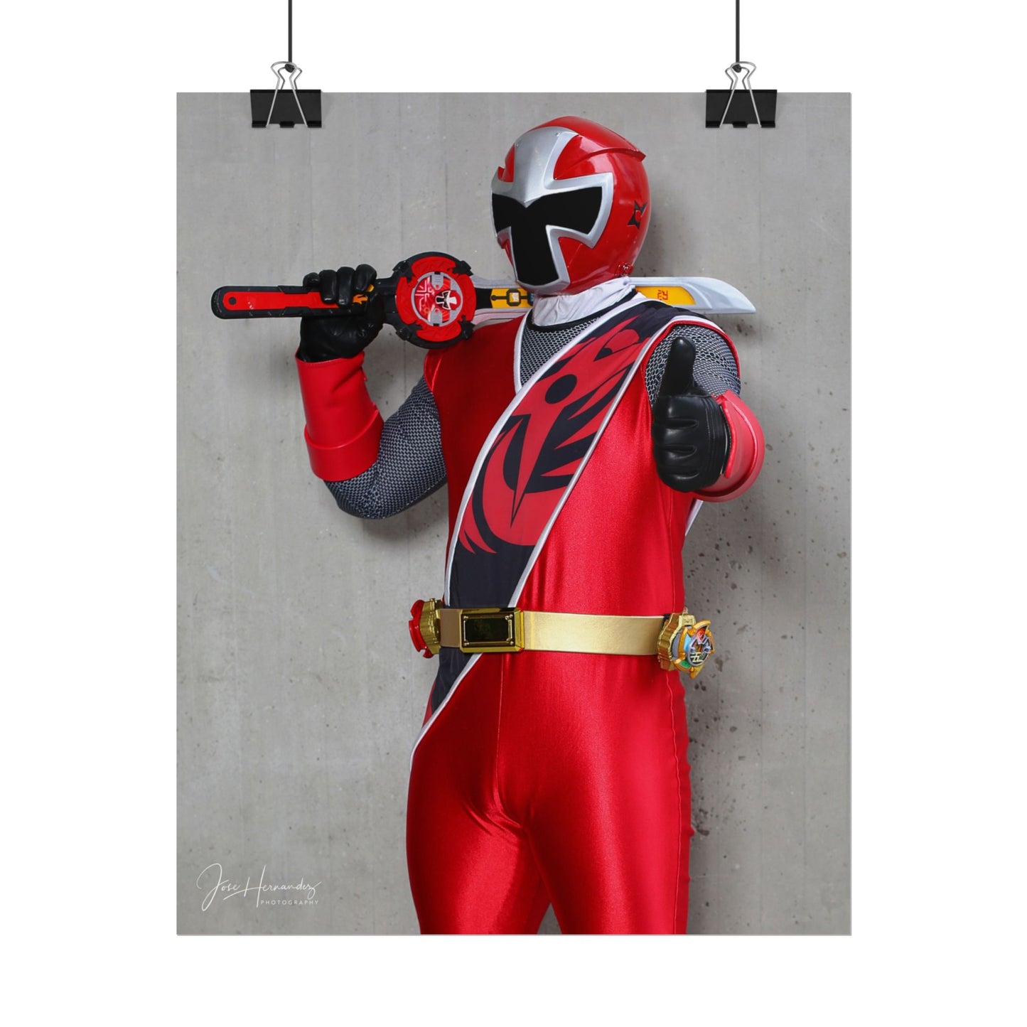 Ninja Steel Ninninger Red Cosplay Photo 5