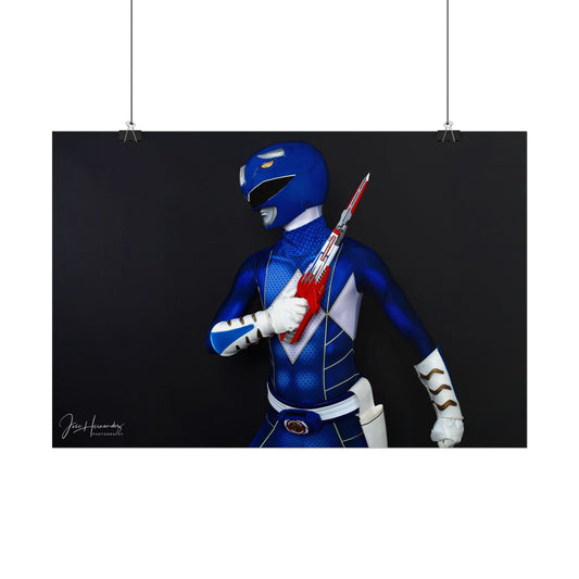 MMPR Zyuranger Blue Cosplay Photo 4