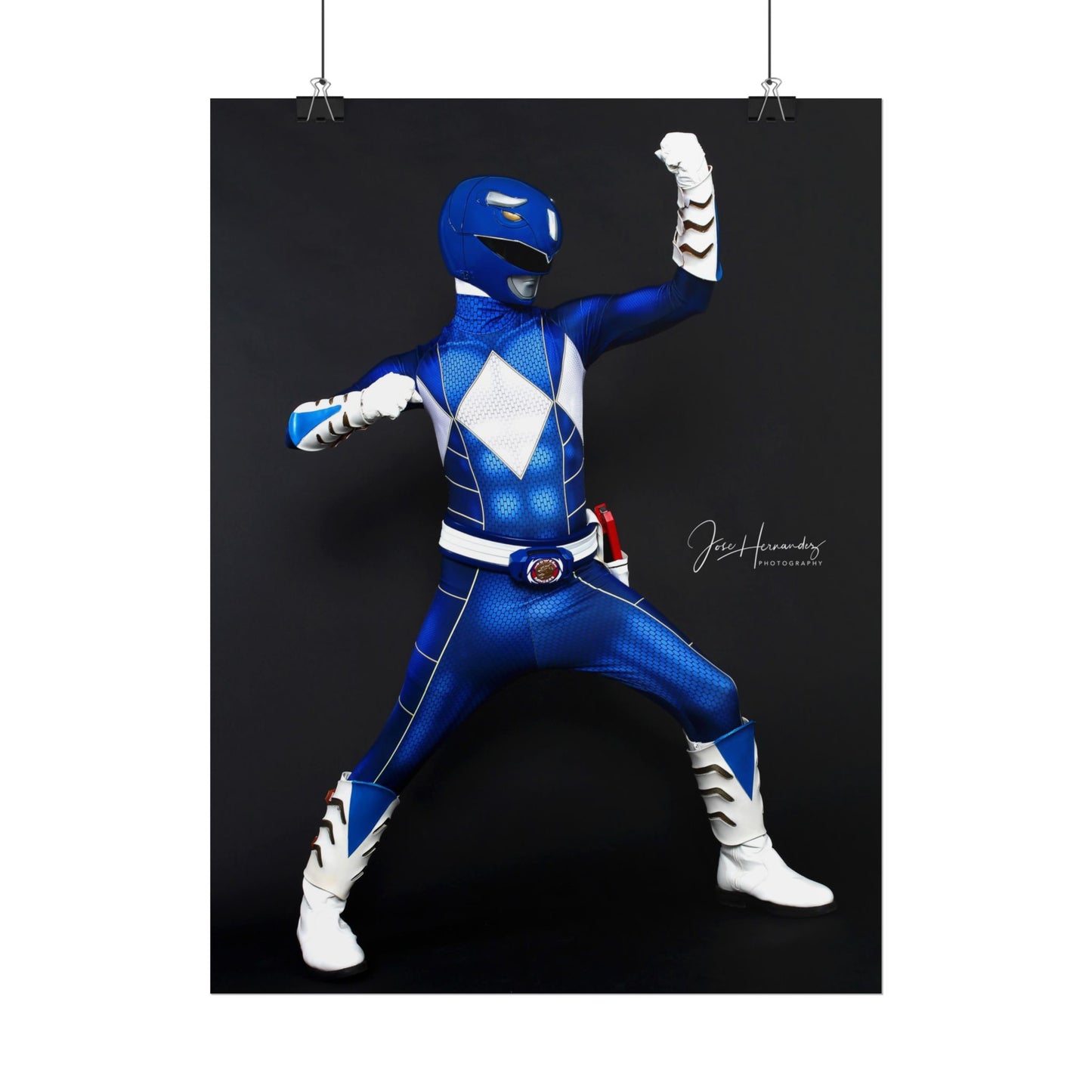 MMPR Zyuranger Blue Cosplay Photo 3