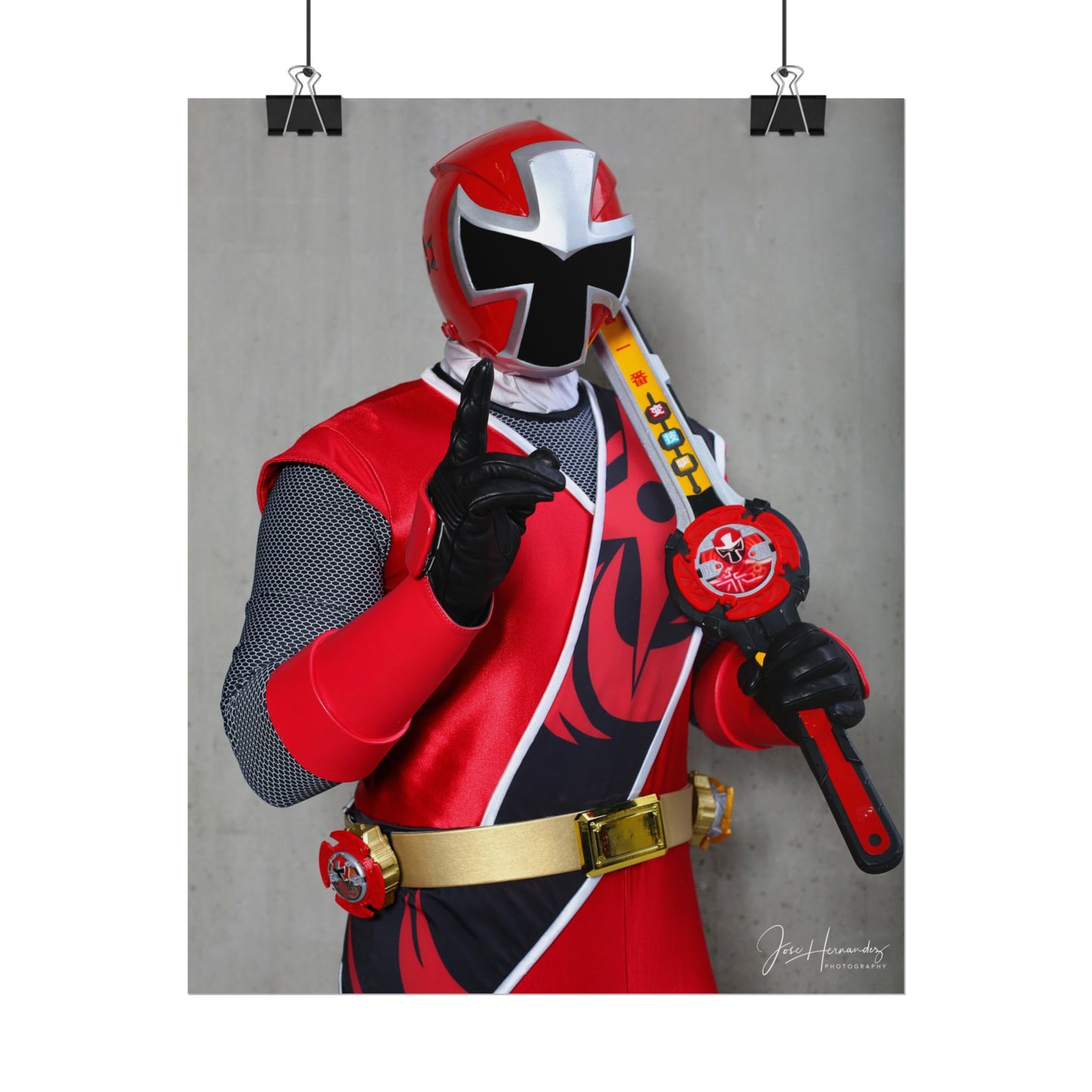 Ninja Steel Ninninger Red Cosplay Photo 6