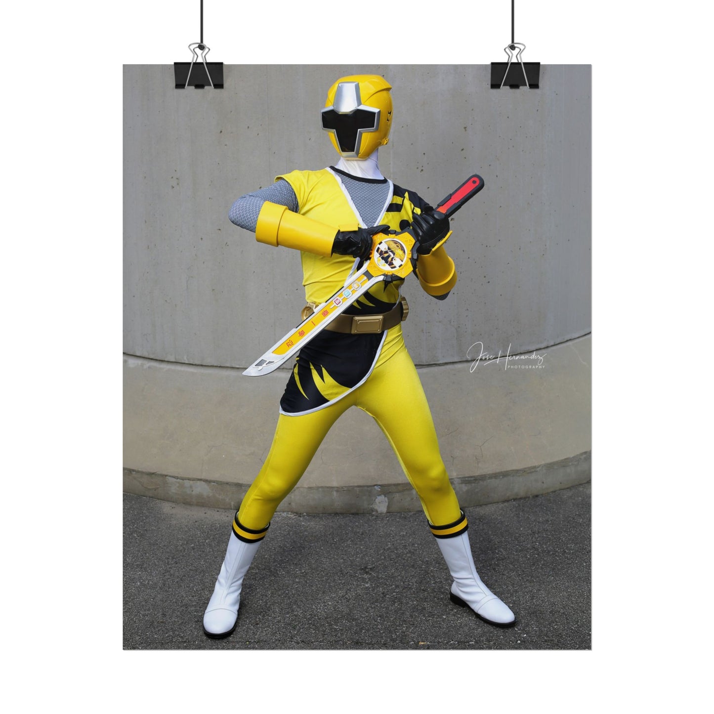 Ninja Steel Ninninger Yellow Cosplay Photo 2