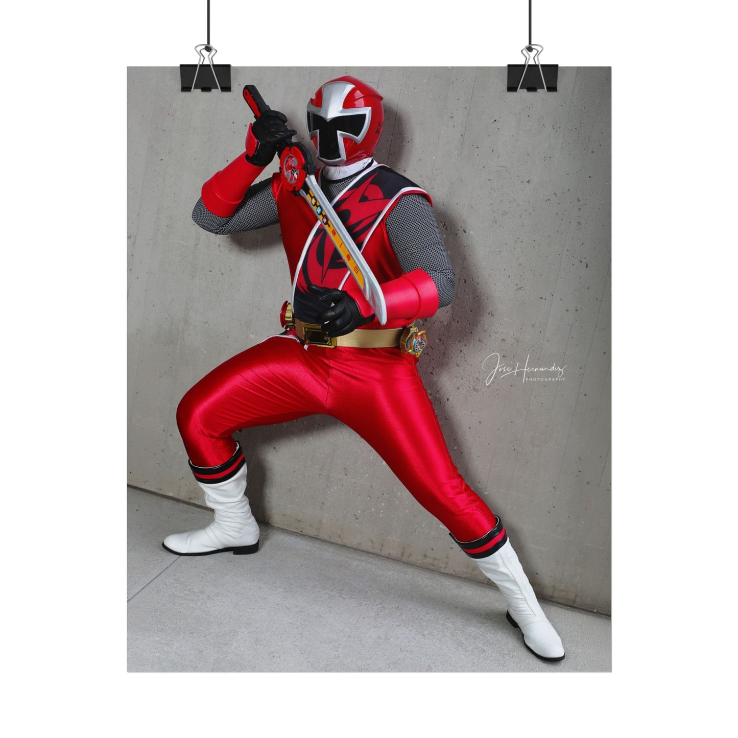 Ninja Steel Ninninger Red Cosplay Photo 2