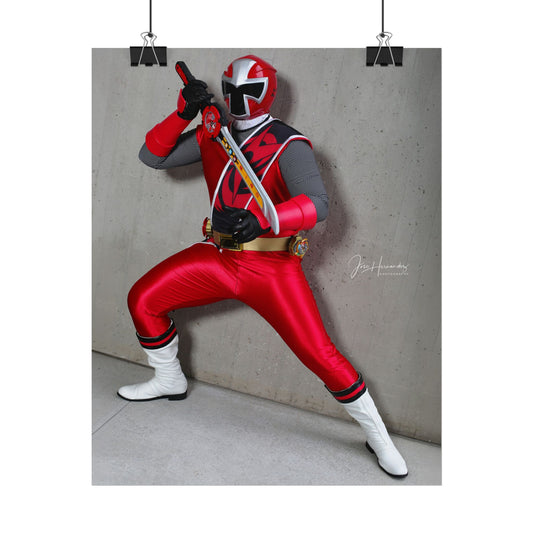 Ninja Steel Ninninger Red Cosplay Photo 2