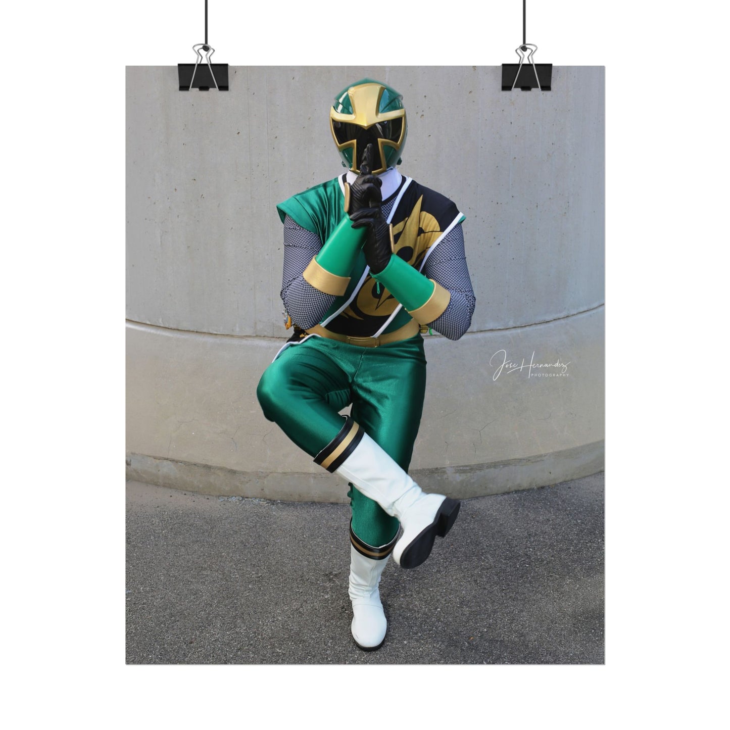Ninja Steel Ninninger Green Cosplay Photo 4