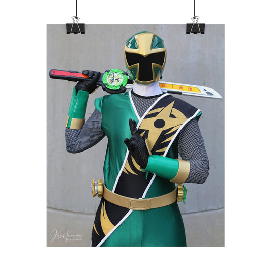 Ninja Steel Ninninger Green Cosplay Photo 6
