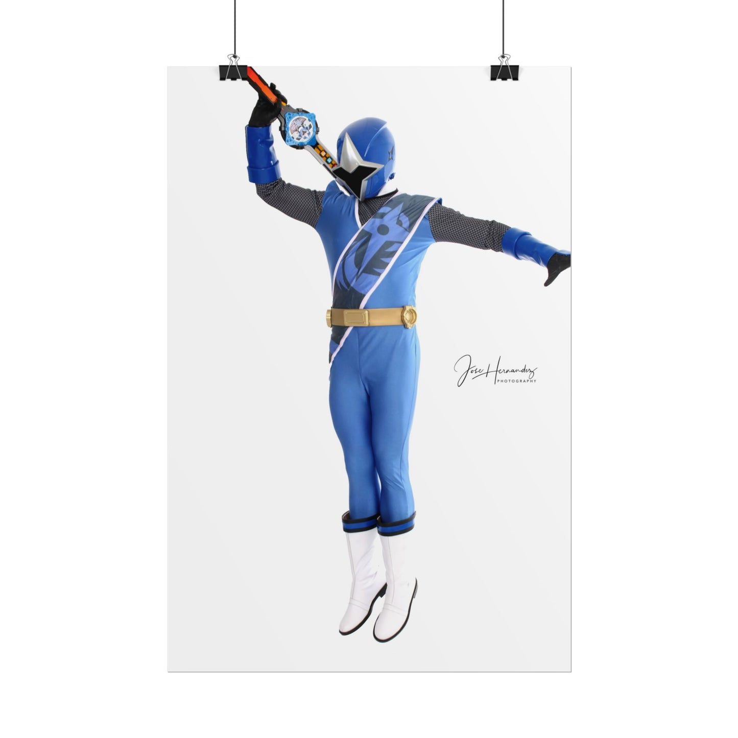 Ninja Steel Ninninger Blue Cosplay Photo 4