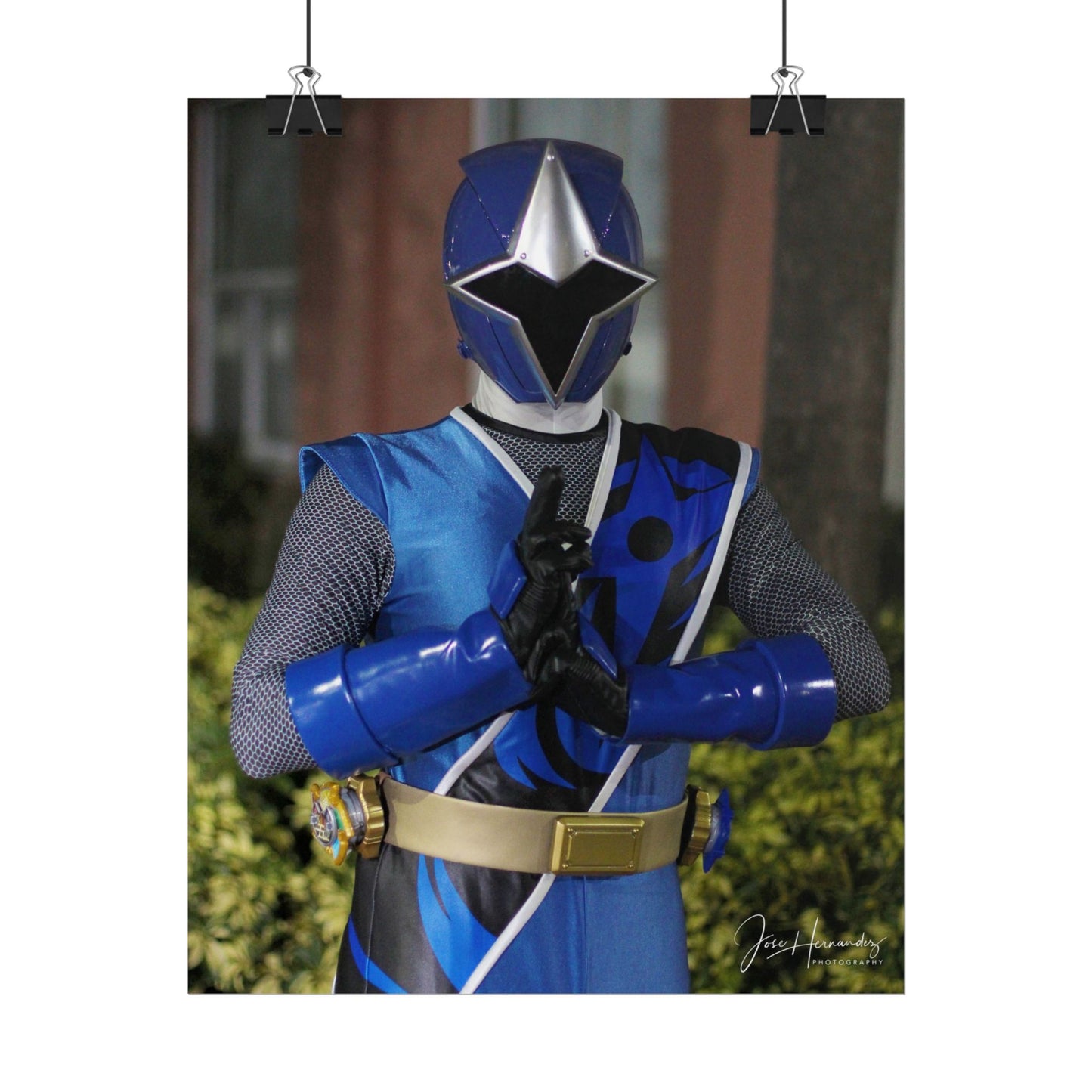 Ninja Steel Ninninger Blue Cosplay Photo 7