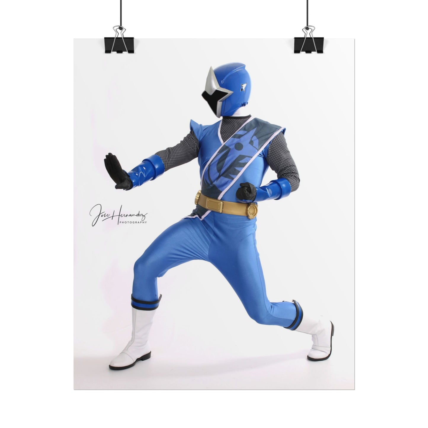 Ninja Steel Ninninger Blue Cosplay Photo 2