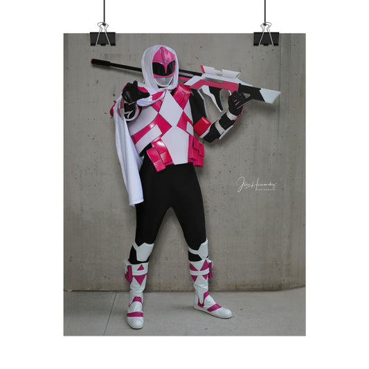 MMPR Zyuranger Pink Sentry Cosplay Photo 5