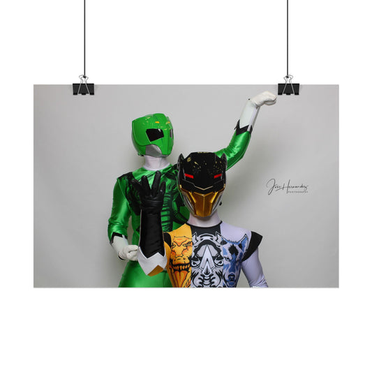 Zyuohger Duo The World and Green Cosplay Photo 3