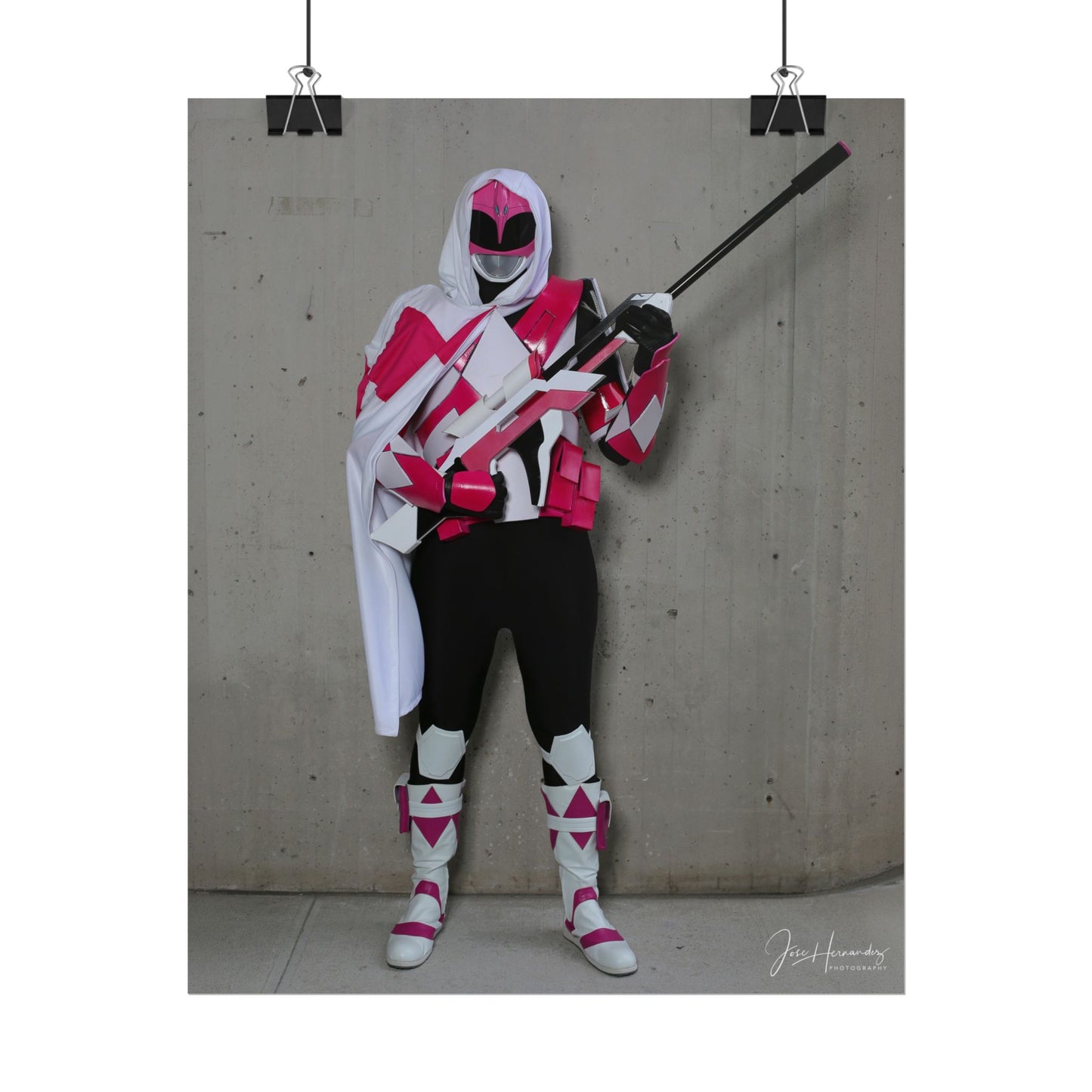 MMPR Zyuranger Pink Sentry Cosplay Photo 1