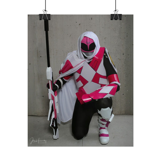 MMPR Zyuranger Pink Sentry Cosplay Photo 4
